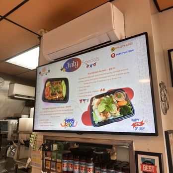 Bahn Thai - menu specials july - Thai Near Me - San Diego, California