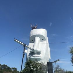 Make sure you climb to the top for a photo op!!!