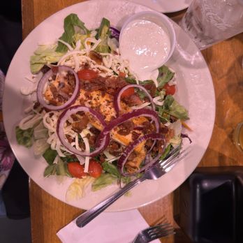 Texas Roadhouse - salmon salad - Barbeque Near Me - Hot Springs, Arkansas