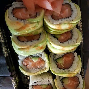 Tomodachi Sushi Bar - Caterpillar roll... well worth the price tag it's a main meal on its own - Sushi Bars Near Me - Galway, G Tomodachi Sushi Bar - Caterpillar roll... well worth the price tag it's a main meal on its own - Sushi Bars Near Me - Galway, G
