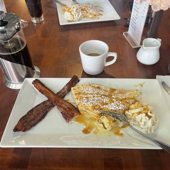 Crisp Creperie - Nutella and bananas and peanut butter crêpe wow! - Creperies Near Me - Cape Coral, Florida Crisp Creperie - Nutella and bananas and peanut butter crêpe wow! - Creperies Near Me - Cape Coral, Florida