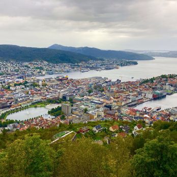Ulriken - At the top of the - Hiking Near Me