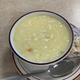 Lemon Rice Soup
