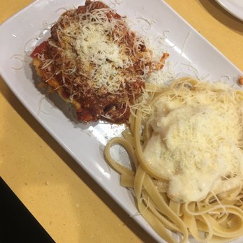 Fazoli's - Meat lasagna and fettuccine Alfredo - Italian Near Me - Belton, Missouri