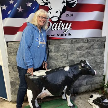 Springville Dairy - I begged her to get on but, she wouldn't! - Vegan Near Me - Springville, New York Springville Dairy - I begged her to get on but, she wouldn't! - Vegan Near Me - Springville, New York