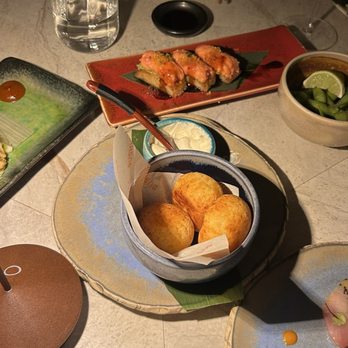 Sushisamba - Pao de Queijo (honey truffle butter) - Japanese Near Me - West Hollywood, California Sushisamba - Pao de Queijo (honey truffle butter) - Japanese Near Me - West Hollywood, California