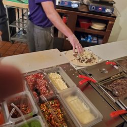 Pablo's Mexican Grill - Add toppings from a good selection of items