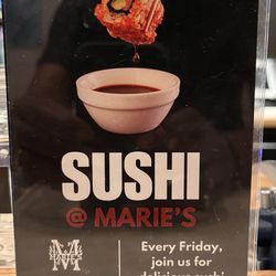 Marie’s - Sign