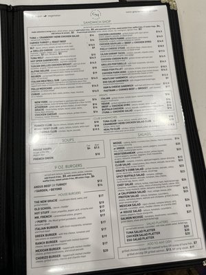 Menu photo 2 Gracie Mews Diner New York, NY