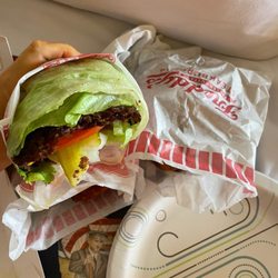 Freddy's Frozen Custard & Steakburgers - Double steak burger lettuce wrap