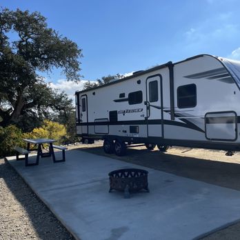Sun Outdoors Paso Robles - Fire Pit + Picnic Table in every site -- this is site 193 - RV Parks Near Me - Paso Robles, California