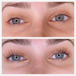 Natascha Darling Lashes - Lash lift and tint done by me!