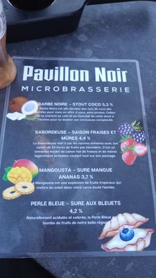Menu photo 4 Au Pavillon Noir La Baie, QC Menu photo 4 Au Pavillon Noir La Baie, QC