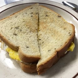 Willowvale Diner - Egg n cheese sandwich