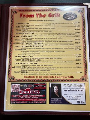 Menu photo 2 Las Vegas Restaurant Harlingen, TX Menu photo 2 Las Vegas Restaurant Harlingen, TX