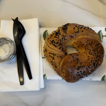 Mokafe - Turkish bagel with olives. Not your usual Long Island baked good, but quite tasty if you like olives. - Coffee & Tea Near Me - Melville, New York Mokafe - Turkish bagel with olives. Not your usual Long Island baked good, but quite tasty if you like olives. - Coffee & Tea Near Me - Melville, New York