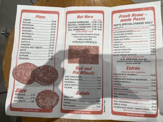 Menu photo 4 Louie's Pizza Elmhurst, NY