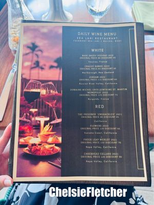 Menu photo 1 Kea Lani Dinner Experience Wailea-Makena, HI