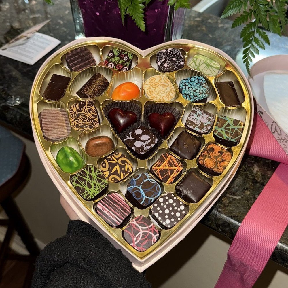 Valentines chocolates ! Valentines chocolates !