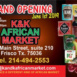 K&K African Market - Items display