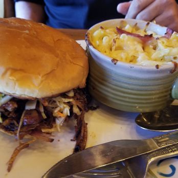 Chop 40 - Pulled pork with mac and cheese - New American Near Me - Verdi, Nevada Chop 40 - Pulled pork with mac and cheese - New American Near Me - Verdi, Nevada