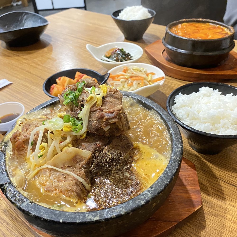 Hansin Gamjatang - The spread - Korean Near Me - Markham, Ontario Hansin Gamjatang - The spread - Korean Near Me - Markham, Ontario