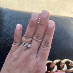 Dipped nails Dipped nails