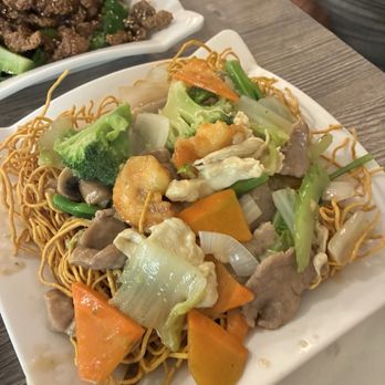 Kai Vietnamese Cuisine - Pan fried noodles - Vietnamese Near Me - Tulsa, Oklahoma