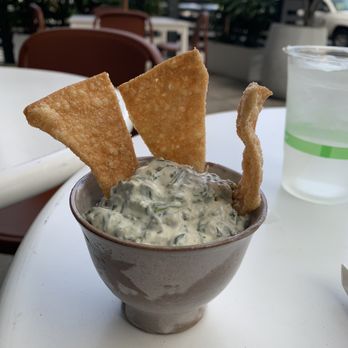 Artizen - Spinach & Mushroom Dip (with Wonton chips) - Cafes Near Me - Honolulu, Hawaii Artizen - Spinach & Mushroom Dip (with Wonton chips) - Cafes Near Me - Honolulu, Hawaii