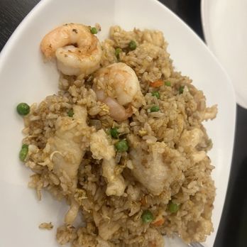 Tian Tian Eatery - Shrimp Tian Tian Fried Rice (and chicken... combo!) - Chinese Near Me - Ladera Ranch, California