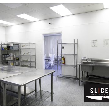 Slice Shared Commissary - All work areas divided for privacy and space. - Kitchen Incubators Near Me - Las Vegas, Nevada Slice Shared Commissary - All work areas divided for privacy and space. - Kitchen Incubators Near Me - Las Vegas, Nevada
