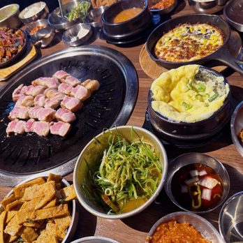 Meokja 1.5 - Pork belly and side dishes - Korean Near Me - Fairfax, Virginia Meokja 1.5 - Pork belly and side dishes - Korean Near Me - Fairfax, Virginia
