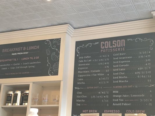 Menu photo 1 Colson Patisserie Brooklyn, NY Menu photo 1 Colson Patisserie Brooklyn, NY