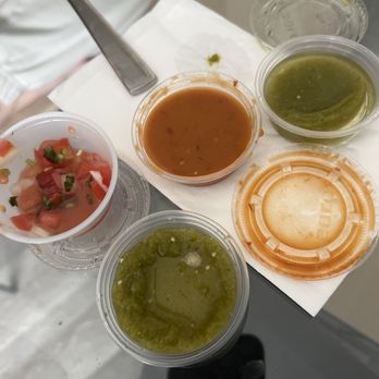 Los Burritos - The salsa was watery. The sauces were old and expired. The red sauce wasn't even red sauce. The green sauce had mold in it. - Mexican Near Me - Los Angeles, California Los Burritos - The salsa was watery. The sauces were old and expired. The red sauce wasn't even red sauce. The green sauce had mold in it. - Mexican Near Me - Los Angeles, California