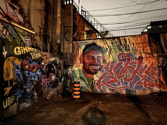 Graffiti Alley by null