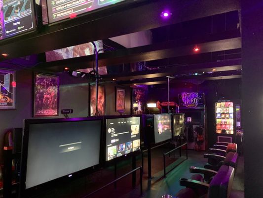 Player 1 Video Game Bar by null