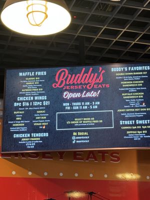 Menu photo 2 Buddy's Jersey Eats Las Vegas, NV