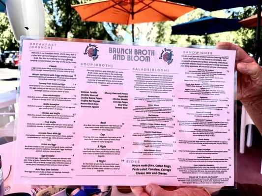 Menu photo 3 Brunch Broth & Bloom Prescott, AZ