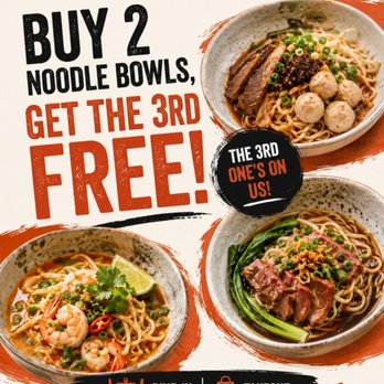 Insee Father Noodle House - Buy 2 Noodle Bowls Get the 3rd one FREE! - Noodles Near Me - Denver, Colorado Insee Father Noodle House - Buy 2 Noodle Bowls Get the 3rd one FREE! - Noodles Near Me - Denver, Colorado