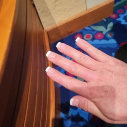 For a man's hand, these look great.