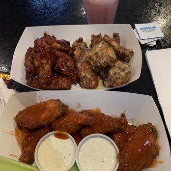 Ripley's Bar and Grill - Hot buffalo, garlic Parmesan, & barbecue wings. BOMB! And they're air-fried - Sports Bars Near Me - Tulsa, Oklahoma Ripley's Bar and Grill - Hot buffalo, garlic Parmesan, & barbecue wings. BOMB! And they're air-fried - Sports Bars Near Me - Tulsa, Oklahoma