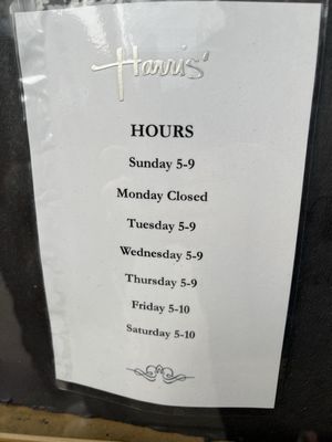Menu photo 5 Harris' Restaurant San Francisco, CA Menu photo 5 Harris' Restaurant San Francisco, CA