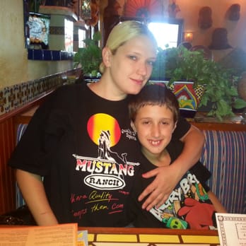 Margaritas Mexican Restaurant - My wife and son enjoying dinner at margaritas. - Mexican Near Me - Exeter, New Hampshire