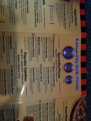 Menu photo 3 Pizza Shoppe Shawnee, KS