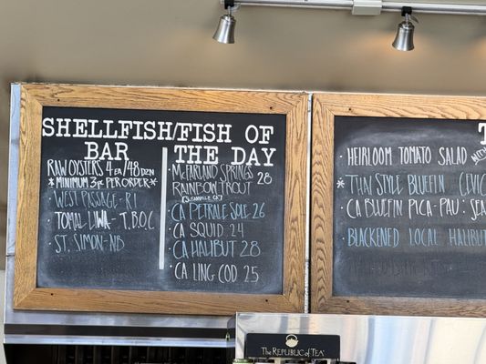Menu photo 3 Fish Sausalito, CA