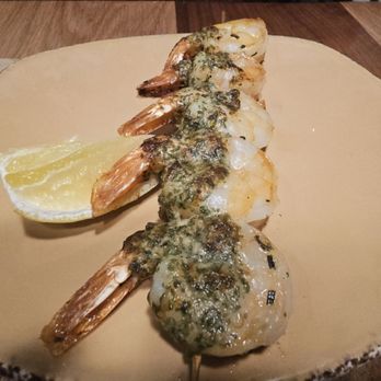 Urban Plates - Garlic Shrimp with Parmesan Butter Skewer - Salad Near Me - San Jose, California Urban Plates - Garlic Shrimp with Parmesan Butter Skewer - Salad Near Me - San Jose, California