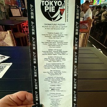 Tokyo Pie - Pizza Menu - Pizza Near Me - Covington, Kentucky