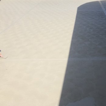Samson Services - Sorry for the poor quality photo. This is the slab he poured with the decorative stamps. So beautiful! - Masonry/Concrete Near Me