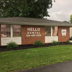 Hello Dental - It was a bit rainy and gloomy today, but here's a pic of their entrance. There was a decent size parking lot available too.