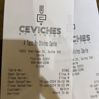 Ceviches by Divino ® Davie - Mexican Near Me - Davie, Florida